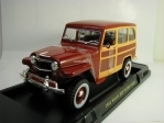  Jeep Willys Station Wagon 1955 Red 1:18 Lucky Die Cast 